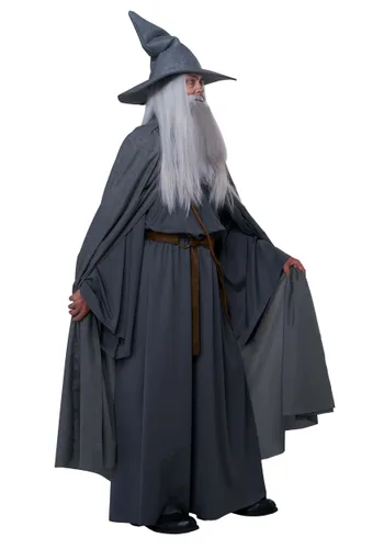 Vista 5 de Disfraz de Mago Errante Talla Plus para Hombre Multicolor