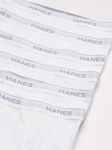 Vista 3 de Hanes Paquete de 6 calzoncillos de algodón sin etiqueta FreshIQ para hombre