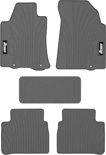 Vista 11 de IKON MOTORSPORTS, Alfombrillas Compatibles con Nissan Altima Sedan 4 Puertas 2013-2018, Revestimiento de Piso de Nylon Beige de Fábrica para Frente
