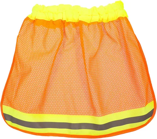 Vista 2 de Parasol reflectante para el cuello con visera de malla transpirable, protección solar ligera para trabajadores de la construcción, accesorio