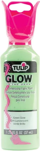 Vista 16 de Tulip Pintura dimensional para tela de 1-1/4 onzas, purpurina y diamante