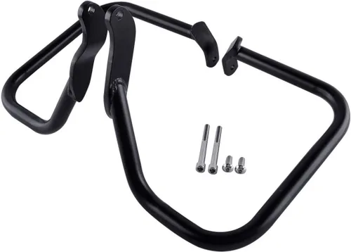Vista 10 de TCT-MOTORPARTS Soporte de protección de alforja para Harley Electra Glide FLHT FLHTC FLHTCU 97-08 Cromado