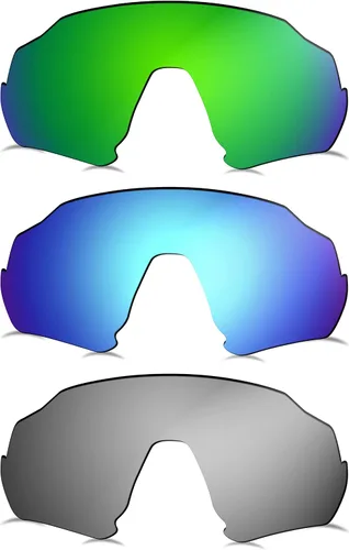 Vista 17 de Polarized Replacement Lenses for Oakley Flight Jacket Sunglasses OO9401 - MultiOptions