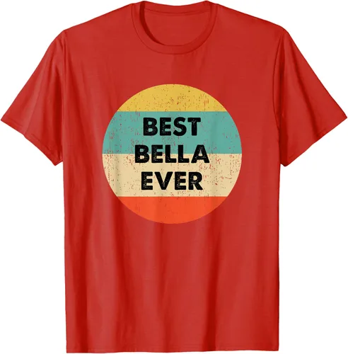 Vista 83 de Bella Name - Camiseta, Negro, S
