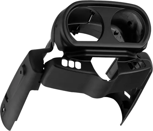 Vista 8 de TCT-MOTORPARTS Carcasa de instrumentos ABS negro brillante para Harley Road Glide Limited FLTR FLTRX FLTRXS FLTRXSE y FLTRU 2015-2023
