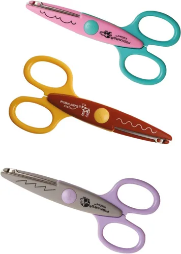 Vista 13 de Fiskars Tijeras - Zurdos Blunt Kids (5.1 in)