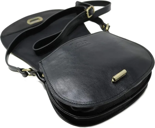Vista 2 de Floto Firenze Women's Saddle Bag Crossbody Shoulder Bag Handbag