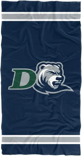 Vista 250 de LOGOVISION Manta Abilene Christian University, 30 x 60 pulgadas, logotipo primario CottonFront/PolyBackBeachTowel