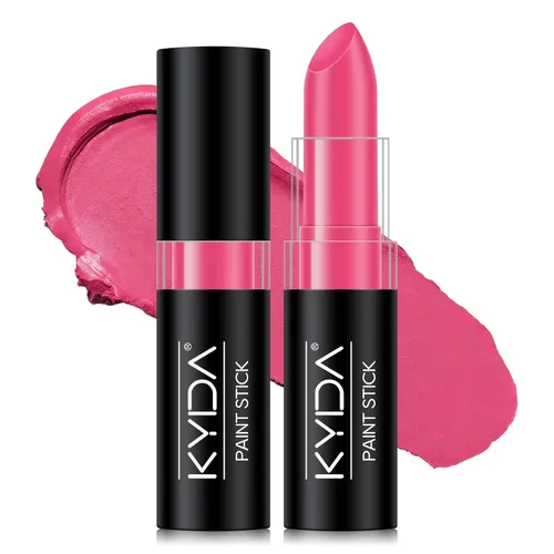 Vista 13 de KYDA White Face Body Paint Stick, White Matte Lipstick Eyeblack 01 WHITE