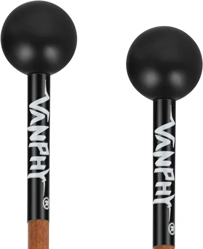 Vista 8 de Timbal, mazo de lana de fieltro de tambor, mango de arce, instrumento de percusión, accesorios para marimba, xilófono, glockenspiel, ideal