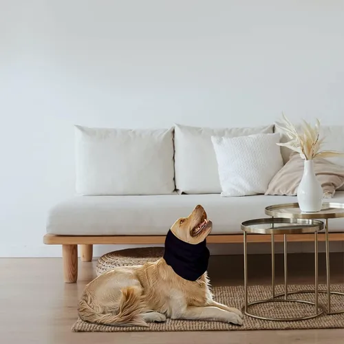 Vista 6 de Orejas silenciosas para perros que ladran la ansiedad, fundas para orejas de perro, redecilla para ruido