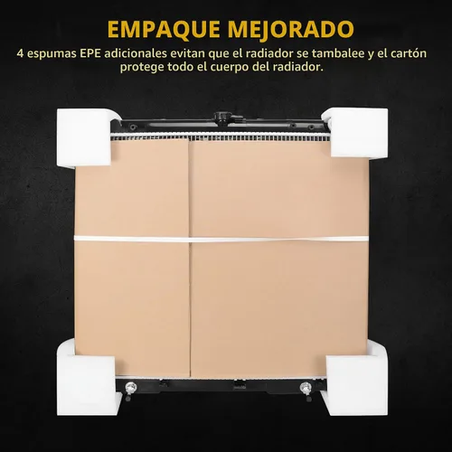 Vista 7 de DWVO - Radiador completo compatible con Pathfinder/Frontier/Xterra 2005-2019 Apto para 09-12 Suzuki Equator, 4.0L V6, con enfriador de aceite