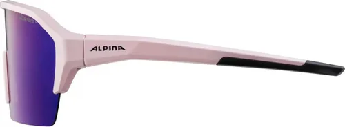 Vista 3 de ALPINA Gafas de ciclismo que mejoran el contraste y a prueba de roturas para hombres y mujeres, 100% protección UV, RAM HR Q-LITE, rosa claro mate