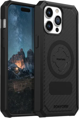 Vista 15 de Rokform - Funda para iPhone 14, Serie Rígida, Magnética Dual, Cubierta para iPhone con RokLock de Bloqueo Giratório, Equipo Protector para Apple
