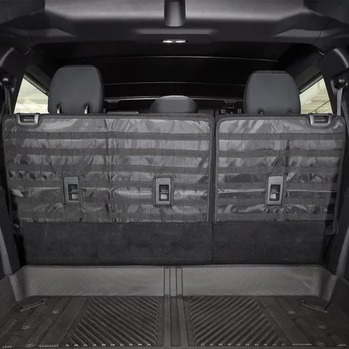 Vista 2 de Organizador para respaldo de asiento trasero IAG I-Line (bolsas no incluidas) para Ford Bronco 2021+ de 4 puertas (No Sport)