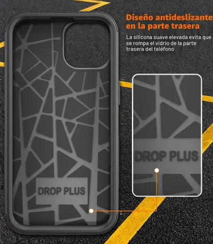 Vista 7 de Diverbox Funda para iPhone 15 Plus - Negro