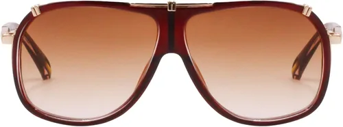 Vista 2 de Hanj Gafas de sol de discoteca de los años 70 para mujeres y hombres, gafas