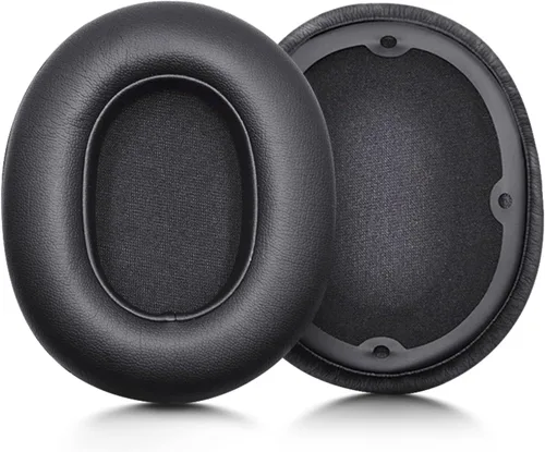 Vista 5 de Almohadillas de repuesto para auriculares Edifier W830BT W860NB Bluetooth, almohadillas de repuesto (negro)