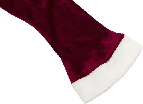 Vista 5 de Cuteshower Disfraz de lujo para mujer de la Sra Claus traje de cosplay para Navidad