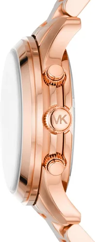 Vista 2 de Michael Kors Runway - Reloj de acero inoxidable para mujer, con banda de acero, cerámica o silicona