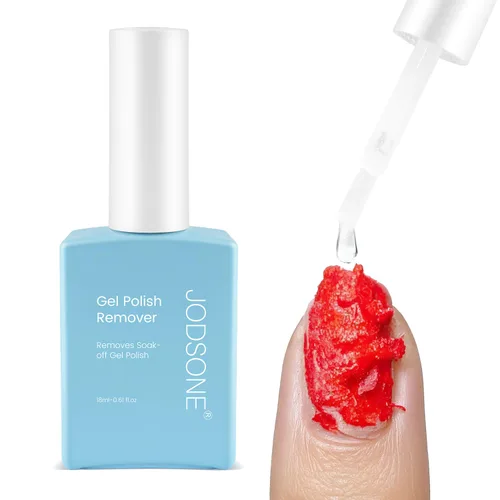 Vista 10 de JODSONE Removedor de esmalte de uñas de gel, 0.5 onzas líquidas, fórmula
