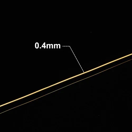 Vista 5 de BENECREAT - Bobina de alambre resistente al deslustre dorado o plateado