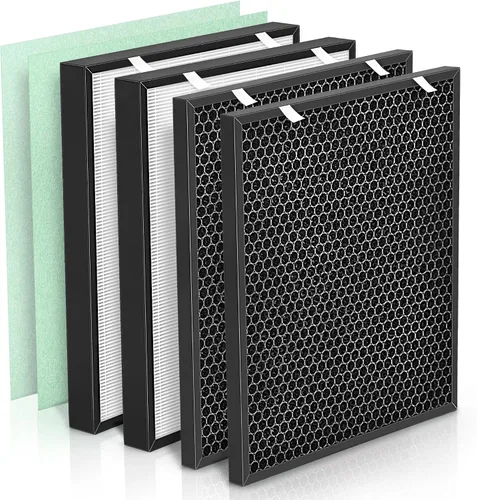 Vista 9 de Filtro Air220 Air320 compatible con filtros Bissell Air 220 de repuesto para Air220 2609A y Air320 2768A, comparado con la parte # 2677 2678 2804, 1