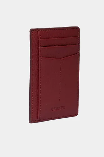 Vista 8 de Grande -3605 Estuches para tarjetas, Borgoña, Minimalista
