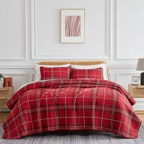 Vista 11 de Southshore Fine Linens, The Brickyard Collection -Juego de edredón ligero