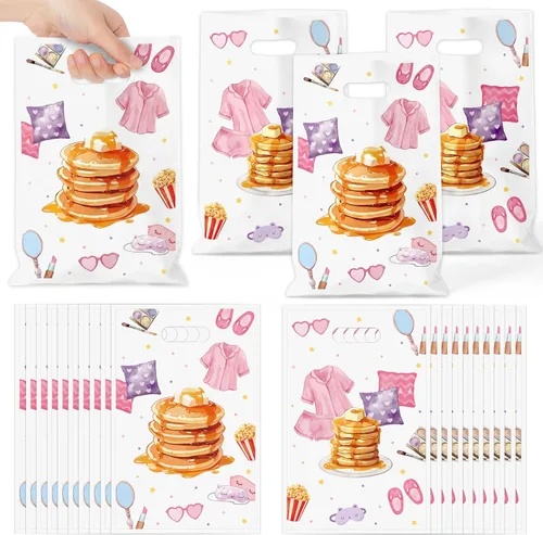 Vista 17 de Bolsa de Regalo para Primera Fiesta de Cumpleaños Oso 50Pcs Bolsas de Dulces y Regalos con Oso Marrón Dulces y Golosinas para Fiesta Temática Oso