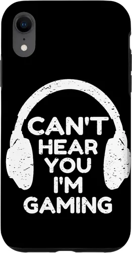 Vista 25 de Gaming Phone Case Gamer Gift Funny Cant Hear You I'm Gaming Case for iPhone 17