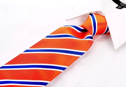 Vista 113 de Scott Allan - Corbatas de rayas para hombre - Corbata tejida para hombre