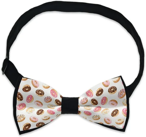 Vista 2 de Corbata de moquin ajustable, pajarita formal para cumpleaños, ocasiones divertidas