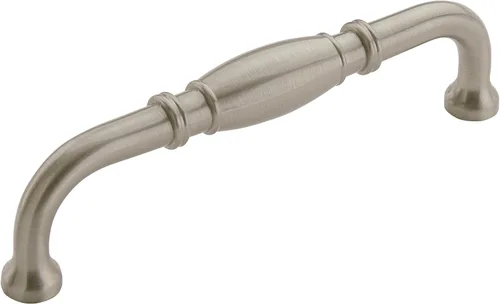 Vista 47 de Amerock Granby 3-3/4 pulgadas (96 mm) de centro a centro Bronce champán Tirador de gabinete - paquete de 10 unidades Champagne bronce