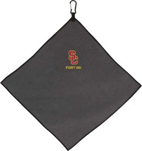Vista 37 de Team Effort Collegiate - Toalla de microfibra gris de 15" x 15