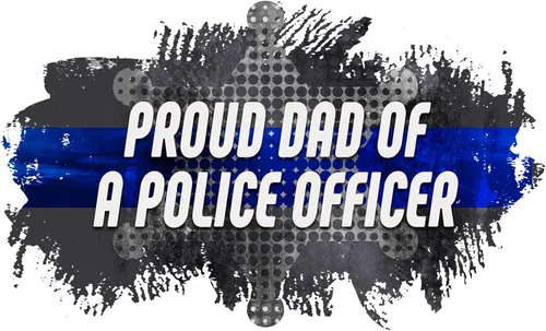 Vista 2 de Makoroni - Taza de café con diseño de policía de policía (11 oz)