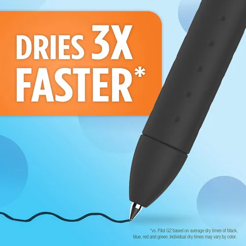 Vista 2 de Paper Mate InkJoy - Bolígrafos de gel, punta fina, surtidos, 3