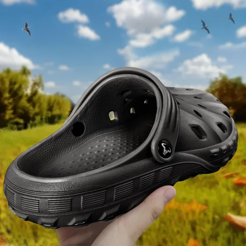 Vista 2 de BULLIANT Zuecos para Hombre, Sandalias de Mules Cómodas para Hombre y Mujer con Plantilla Acolchada y Soporte de Arco - EVA Ligera