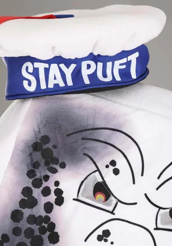 Vista 6 de Máscara de sombrero reversible Stay Puft para adultos color azul ST Azul