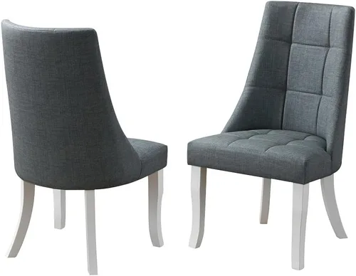 Vista 7 de Kings marca Muebles Cocina Dinette comedor Side Sillas, Conjunto de 2