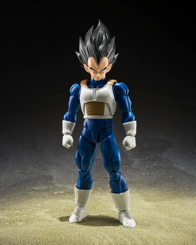 Vista 3 de TAMASHII NATIONS - Figura de acción de Dragon Ball Z - Vegeta S.H.Figuarts
