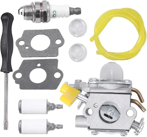 Vista 2 de Anxingo Repuesto de carburador 308054043 CS26 para Ryobi RY28000 RY28005 RY28025 RY28020 RY28021 RY28040 SS26 RY28041 RY28045 26CC recortadora