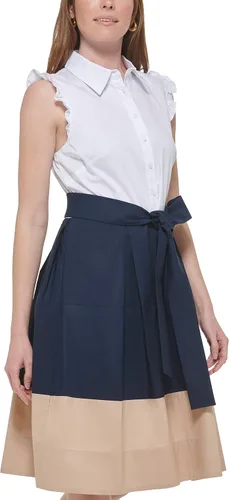 Vista 2 de Tommy Hilfiger Algodón sin mangas hasta la rodilla para mujer