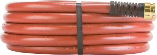Vista 6 de Swan ContractorPLUS Manguera de riego resistente, 50 pies de longitud, 3/4 pulgadas de diámetro, 400+ PSI, rojo