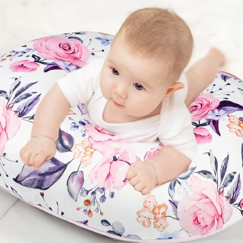 Vista 8 de Funda de almohada de lactancia, 1 unidad, funda de almohada de lactancia extraíble Minky para almohadas de lactancia materna, funda reversible