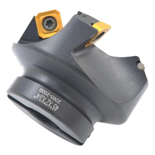 Vista 4 de HHIP 2065-2000 2 pulgadas x 3/4 agujero 45 grados SE molino de cara indexable