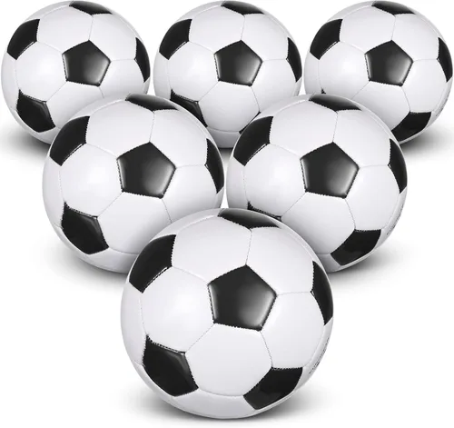 Vista 8 de Deekin Balón de fútbol a granel con bomba, trabajo en equipo, juego de deporte al aire libre, entrenamiento, pelota de fútbol a granel para deportes
