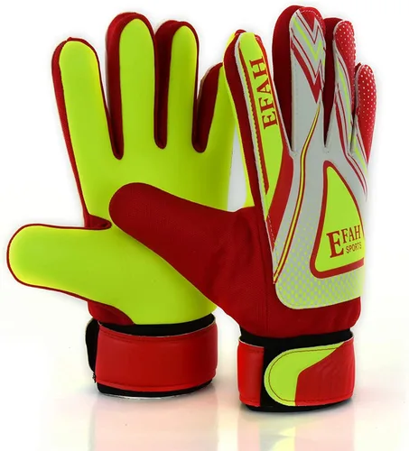 Vista 8 de Guantes de portero de fútbol para niños y jóvenes, guantes de portero de fútbol con agarres fuertes