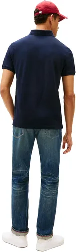 Vista 5 de Tommy Hilfiger Polo de piqué de algodón de manga corta para hombre en ajuste regular