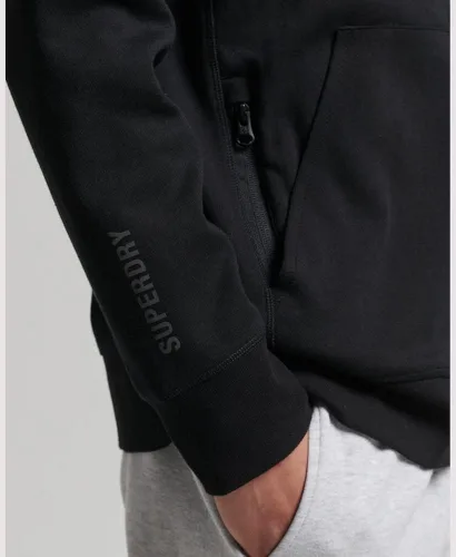 Vista 5 de Superdry Code Tech - Sudadera con capucha para hombre, ajuste relajado